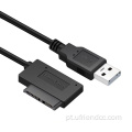 Super Speed ​​USB 6pin para adaptador SATA/disco rígido/conversor